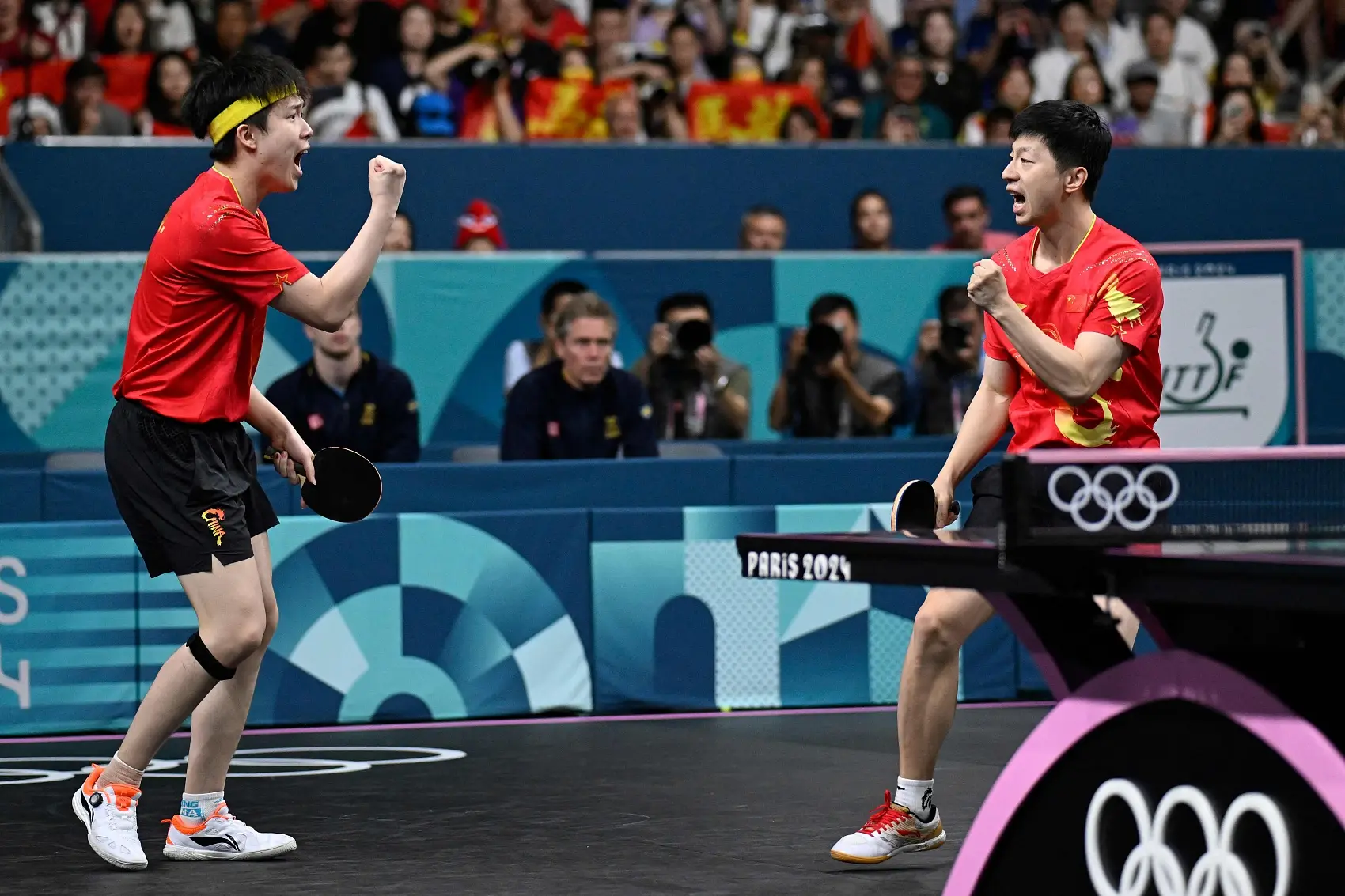 中国队逆转瑞典队，马龙扛起全队