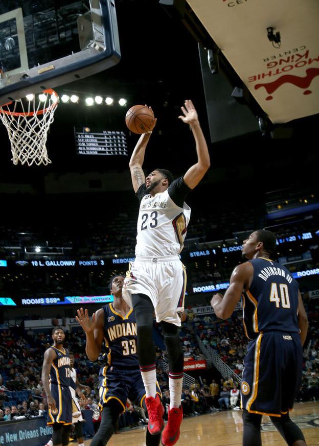 上海队轻取步行者，浓眉哥统治全场